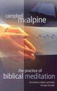 The Practice of Biblical Meditation Cover