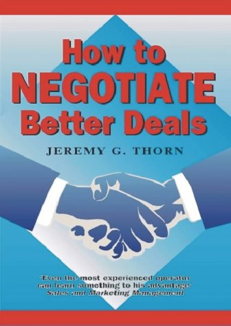 How to Negotiate Better Deals Cover
