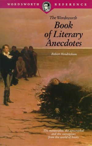 BOOK OF LITERARY ANECDOTES (Wordsworth Collection) Cover