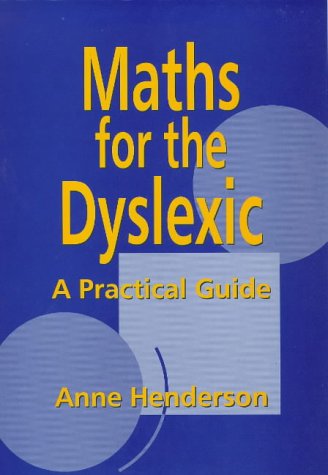 Maths for the dyslexic Cover
