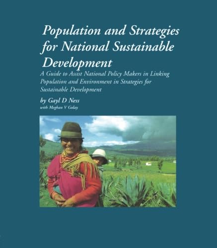 Population and strategies for national sustainable development Cover
