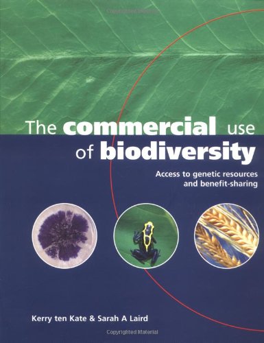 The commercial use of biodiversity Cover