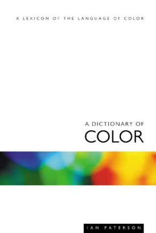 A dictionary of colour Cover