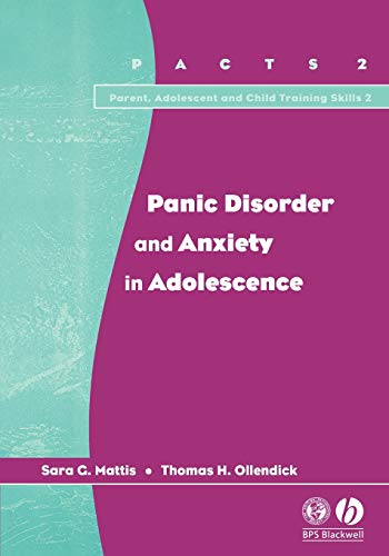 Panic disorder and anxiety in adolescence Cover