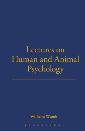 Lectures on human and animal psychology Cover