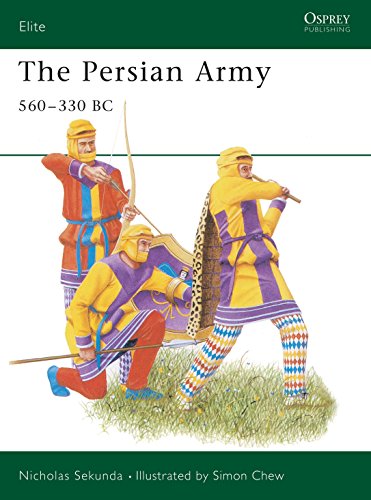 The Persian Army 560-330 BC Cover