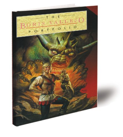 The Boris Vallejo portfolio Cover