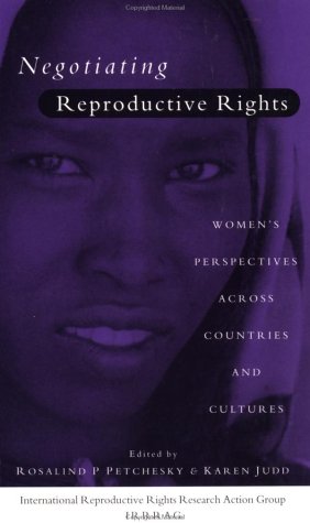 Negotiating reproductive rights Cover