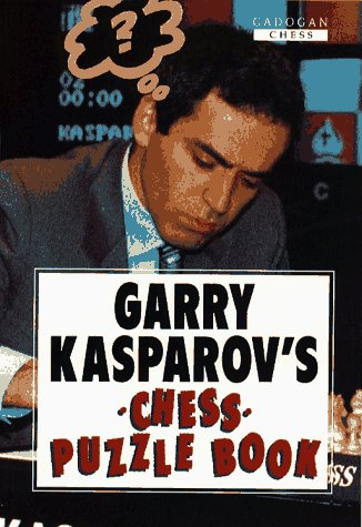 Garry Kasparov's chess puzzle book Cover