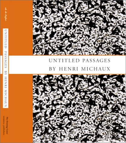Untitled passages by Henri Michaux Cover