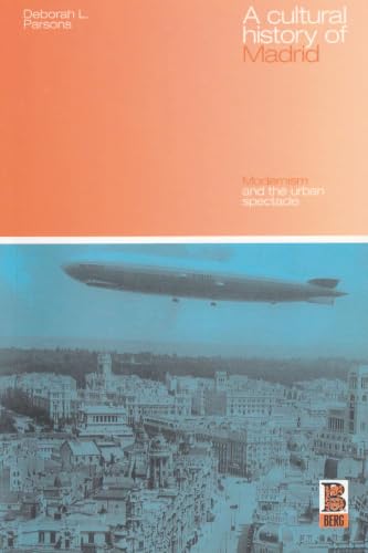 A Cultural History of Madrid Cover
