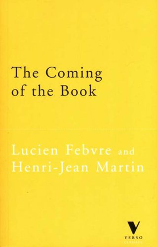 The Coming of the Book Cover