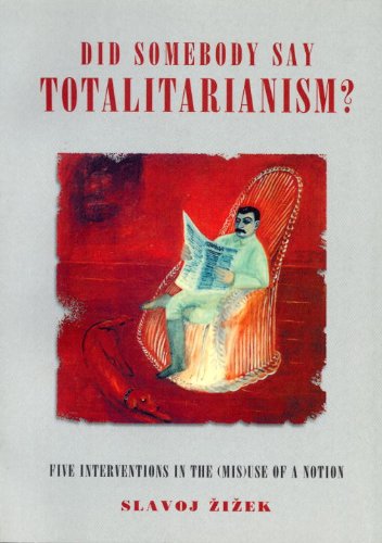 Did somebody say totalitarianism? Cover