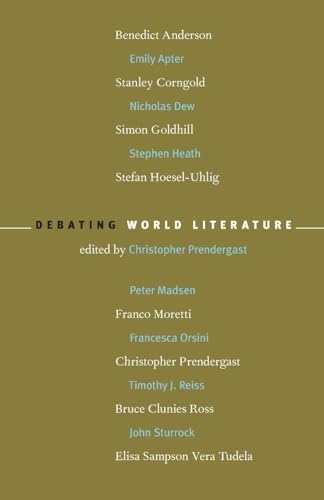Debating world literature Cover