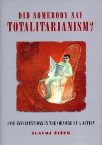 Did somebody say totalitarianism? Cover