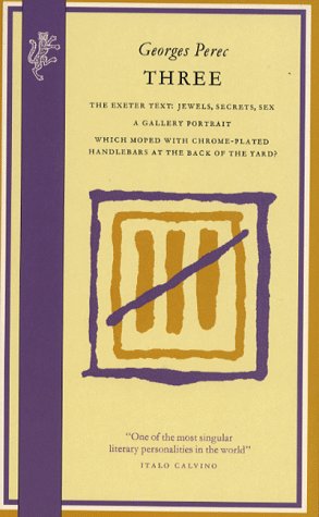 Three by Perec Cover