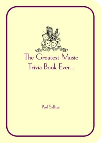 Sullivan's Music Trivia Cover