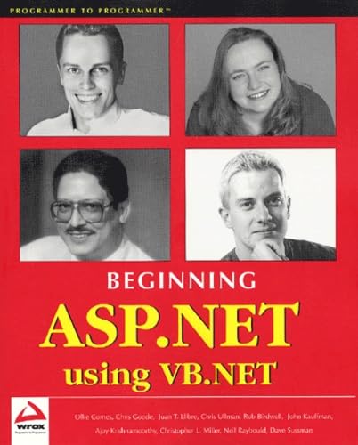 Beginning ASP.NET Using VB.NET Cover