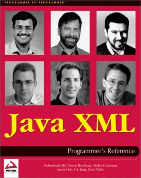 Java XML programmer's reference Cover