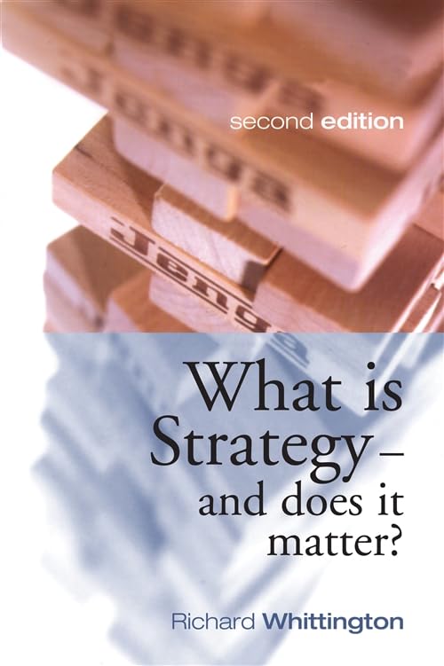 What Is Strategy and Does It Matter? Cover