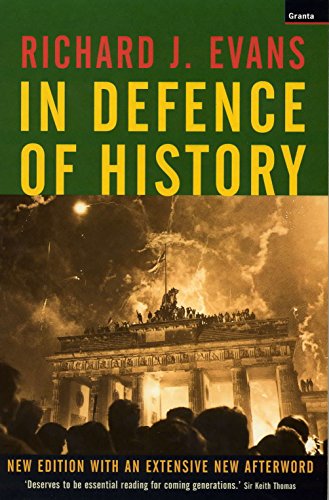 In defence of history Cover