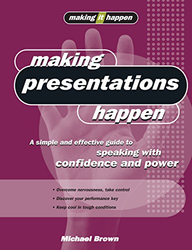 Making presentations happen Cover