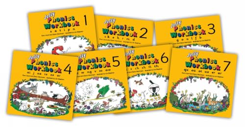 Jolly Phonics Workbooks 1-7 Cover