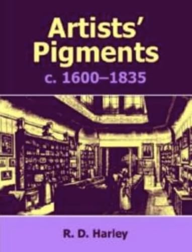 Artists' pigments c.1600-1835 Cover