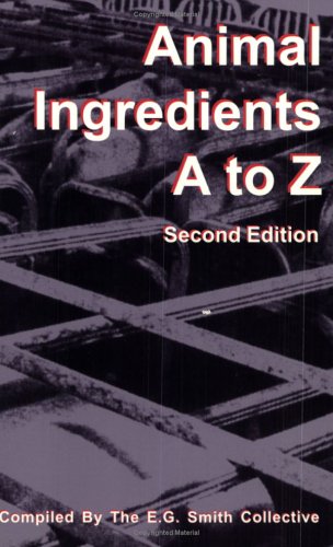 Animal Ingredients A to Z Cover