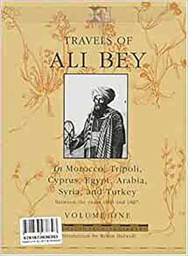 Travels of Ali Bey in Morocco, Tripoli, Cyprus, Egypt, Arabia, Syria, and Turkey, between the years 1803 and 1807 Cover