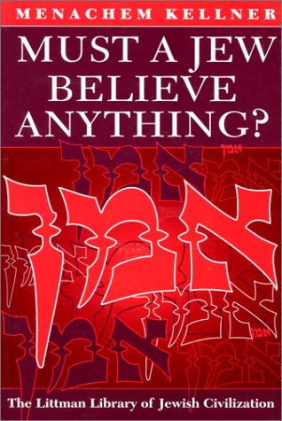 Must a Jew believe anything? Cover