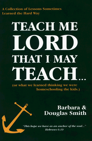 Teach Me Lord That I May Teach Cover