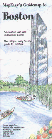 MapEasy's Guidemap to Boston Cover