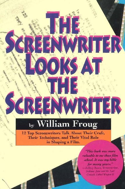 The screenwriter looks at the screenwriter Cover