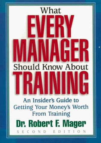What every manager should know about training Cover