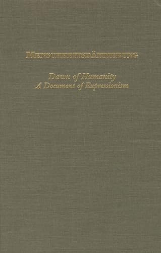 Menschheitsdämmerung = Cover
