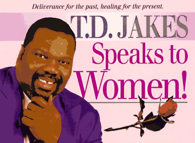 T.D. Jakes speaks to women! Cover
