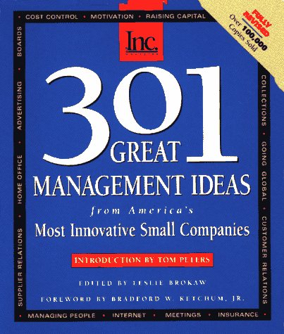 301 Great Management Ideas from America's Most Innovative Small Companies Cover