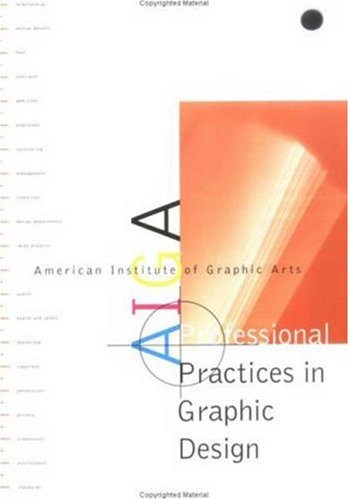 AIGA professional practices in graphic design Cover