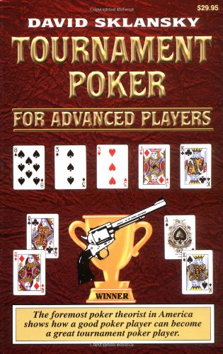 Tournament poker for advanced players Cover