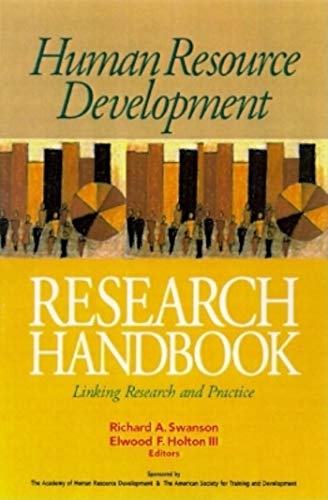 Human resource development research handbook Cover