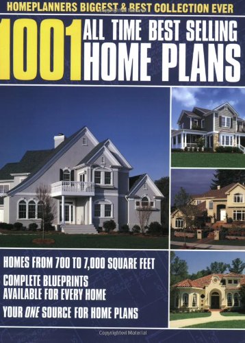 1001 All Time Best Selling Home Plans Cover