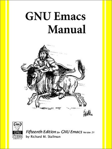 GNU Emacs manual Cover