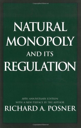 Natural Monopoly and Its Regulation Cover