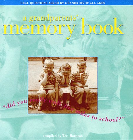 Grandparents' Memory Book Cover