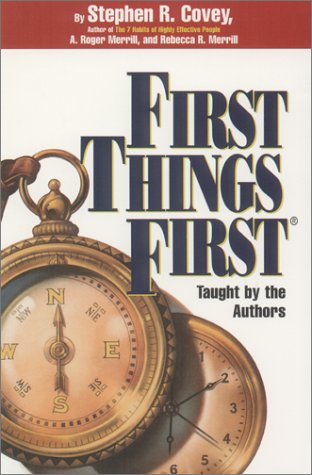 First Things First Cover