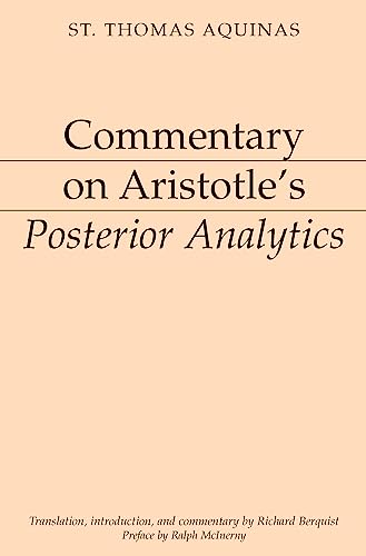 Commentary on Aristotle's Posterior Analytics Cover