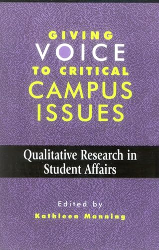 Giving voice to critical campus issues Cover