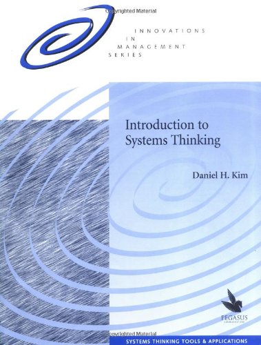 Introduction to Systems Thinking Cover