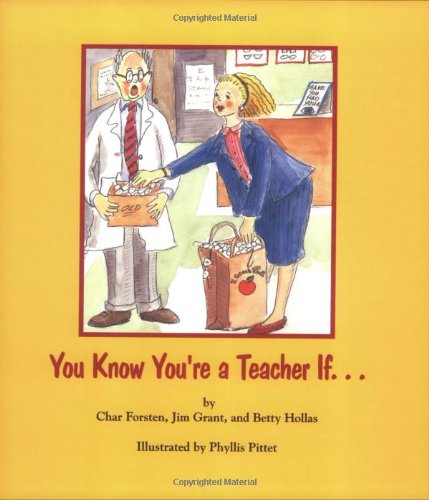 You know you're a teacher if ... Cover